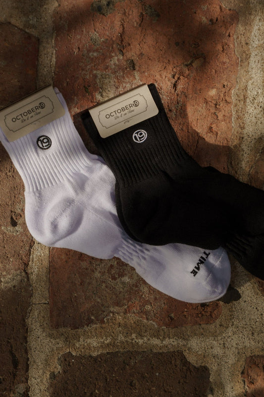 OCTOBER19 ¼ length socks