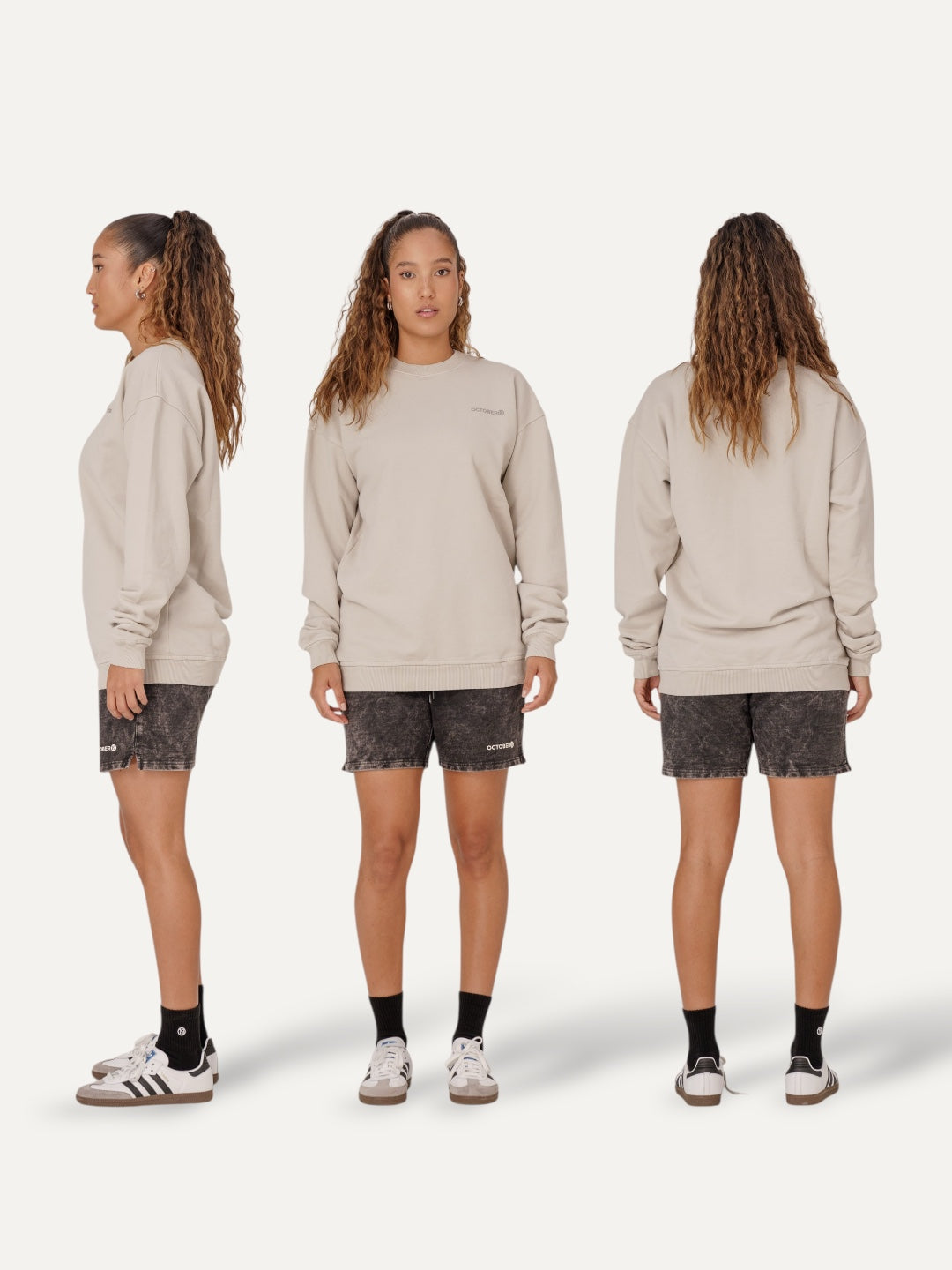 OCTOBER19 Oversized Crewneck