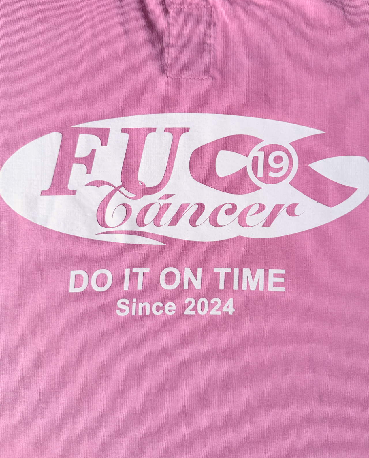 Camiseta edición especial OCTOBER19 FU** CÁNCER
