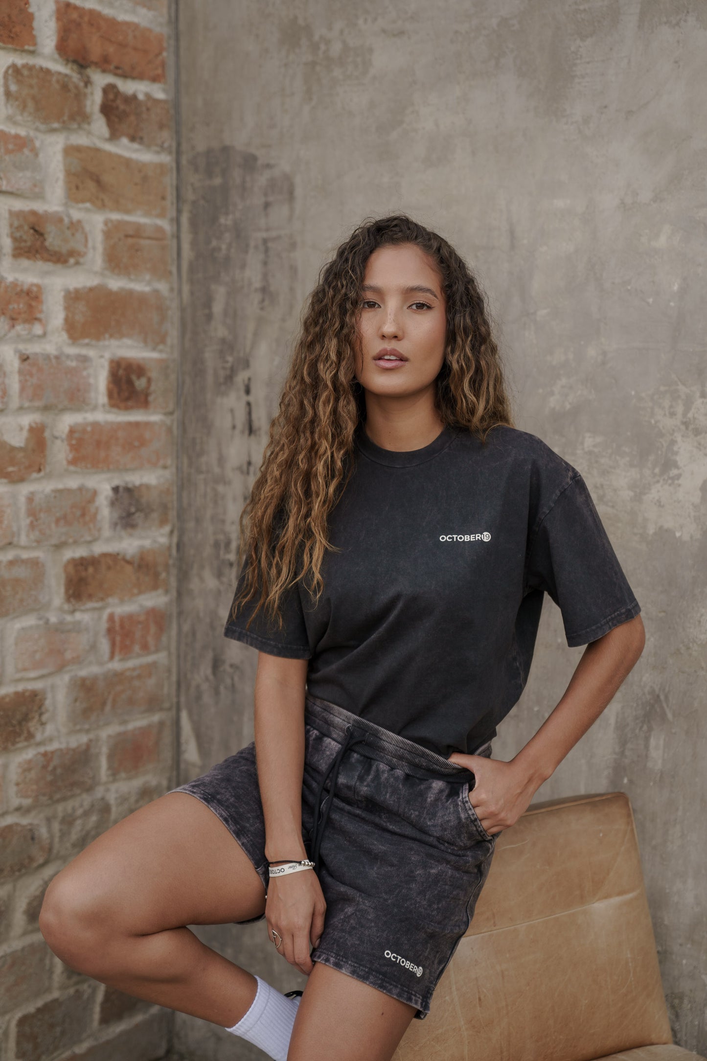 Camiseta Oversized Acid Washed