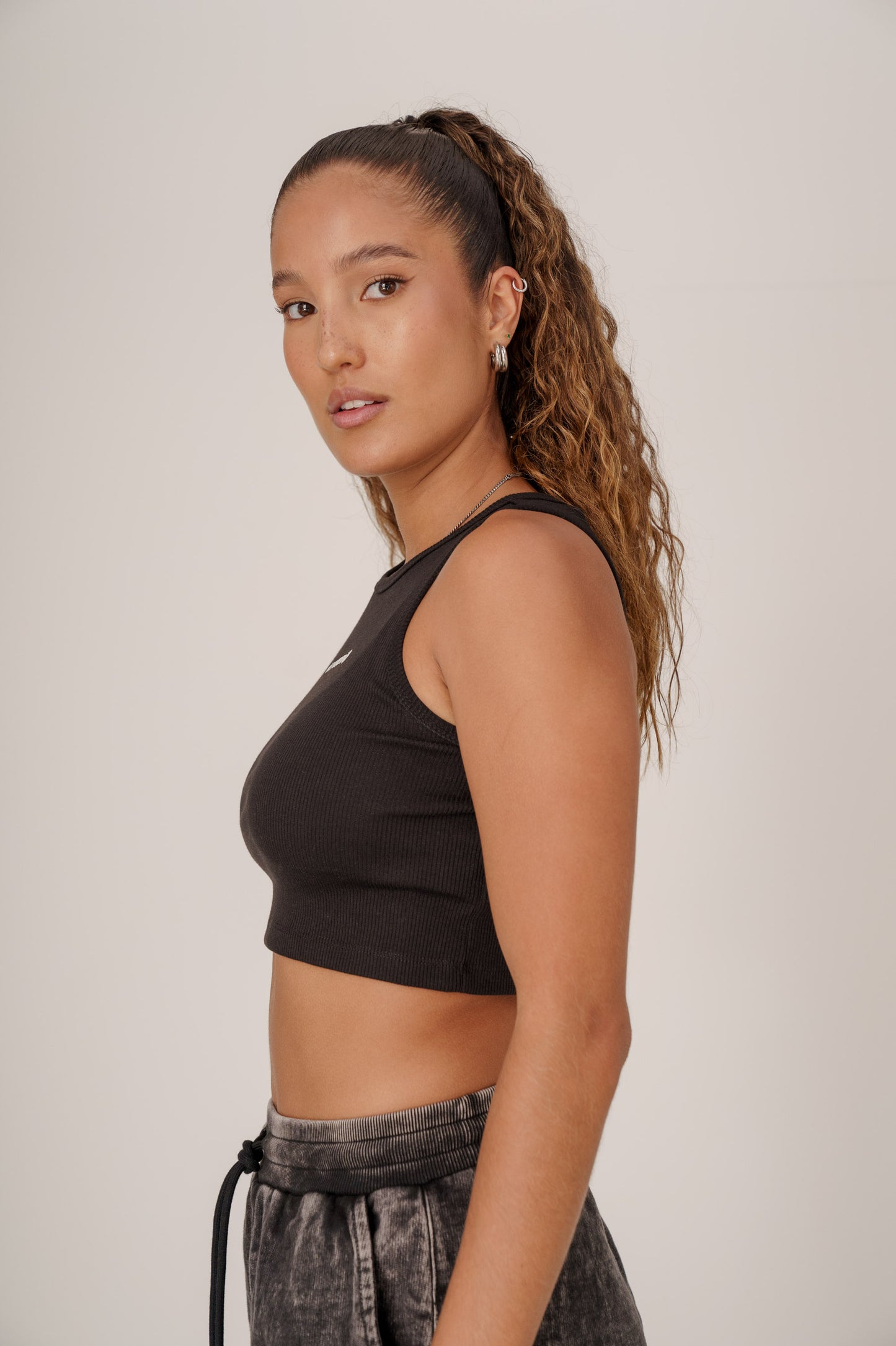 Crop top Tela Rib OCTOBER19