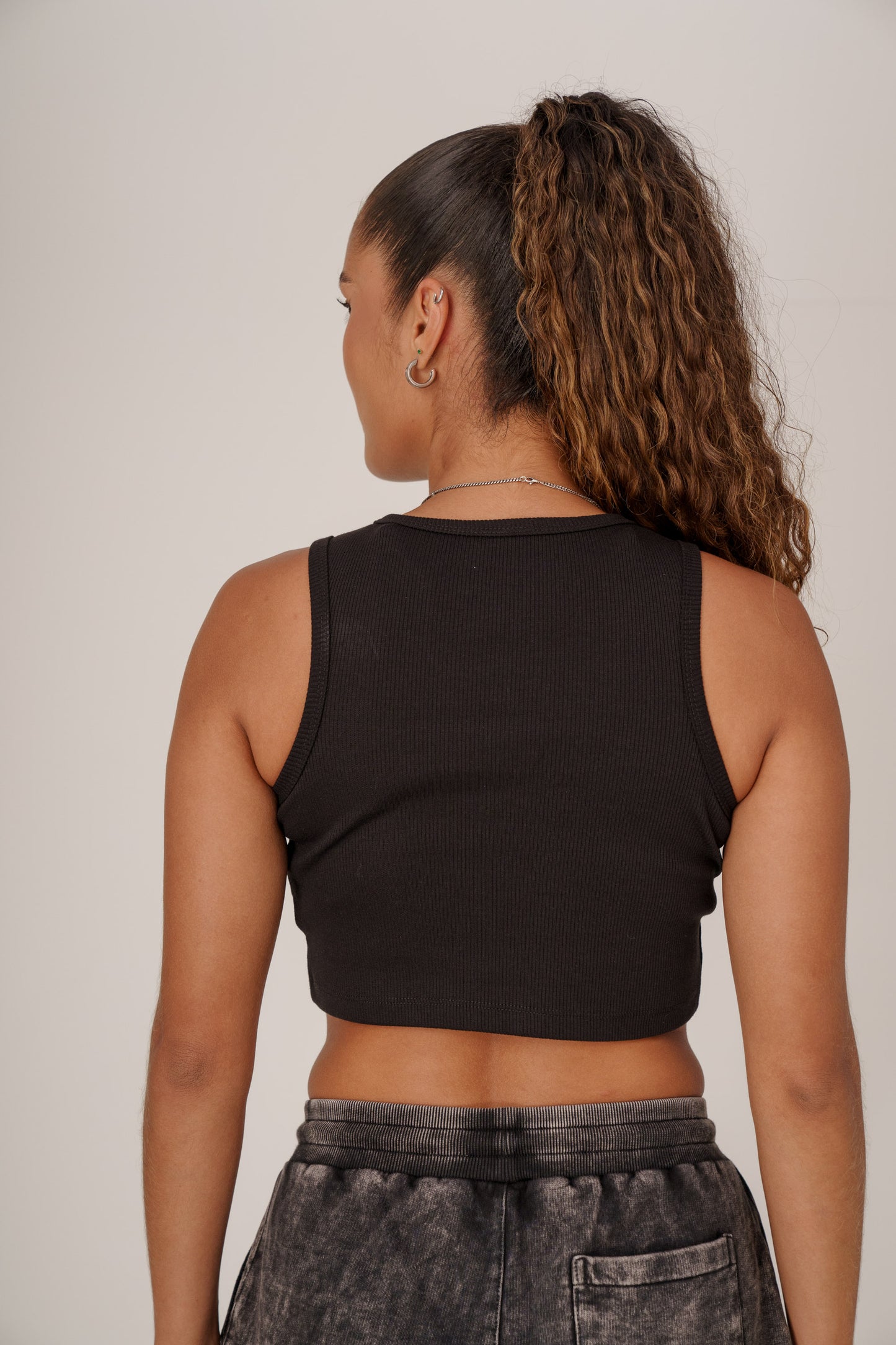 Crop top Tela Rib OCTOBER19