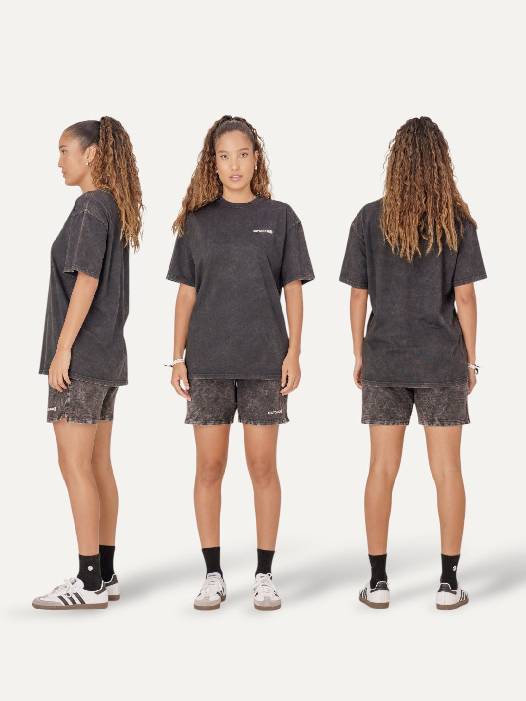 Camiseta Oversized Acid Washed