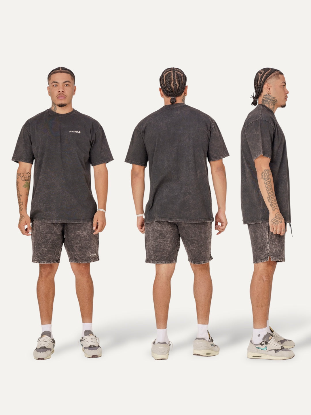 Camiseta Oversized Acid Washed
