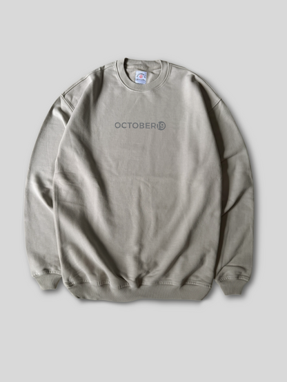OCTOBER19 Oversized Crewneck